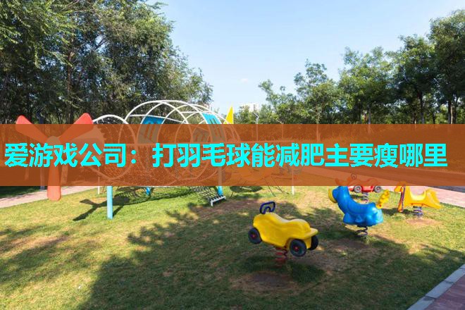 打羽毛球能减肥主要瘦哪里